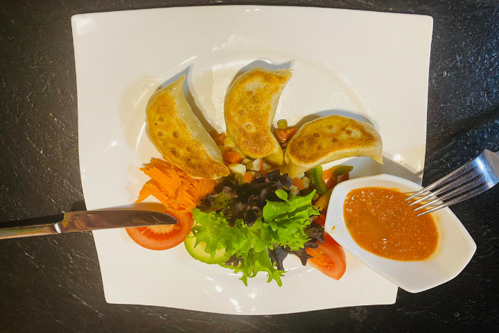 Vegetable Momo - Yakmomo Restaurant