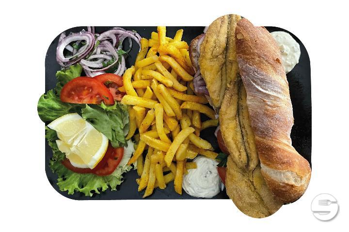 Mackerel Sandwich - L'Agape