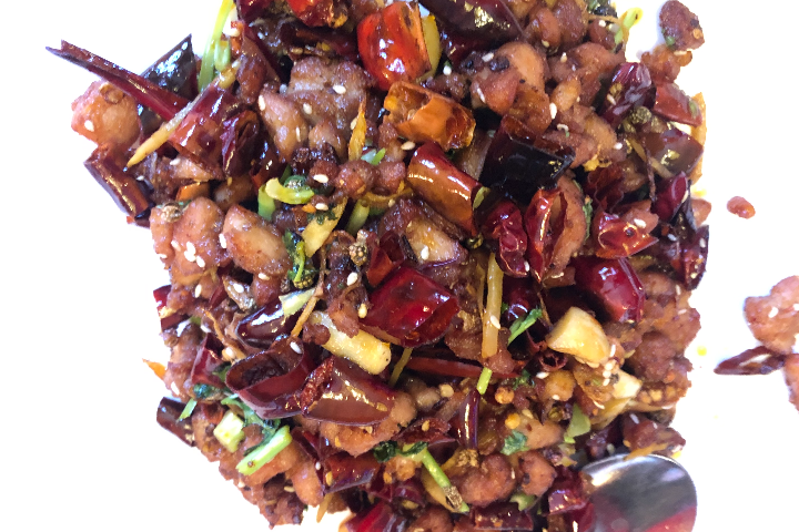 41C. Spicy Chicken - Mont Blanc 7 Restaurant chinois 鸿运餐厅