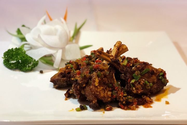 65. Grilled Lamb Chops - Mont Blanc 7 Restaurant chinois 鸿运餐厅