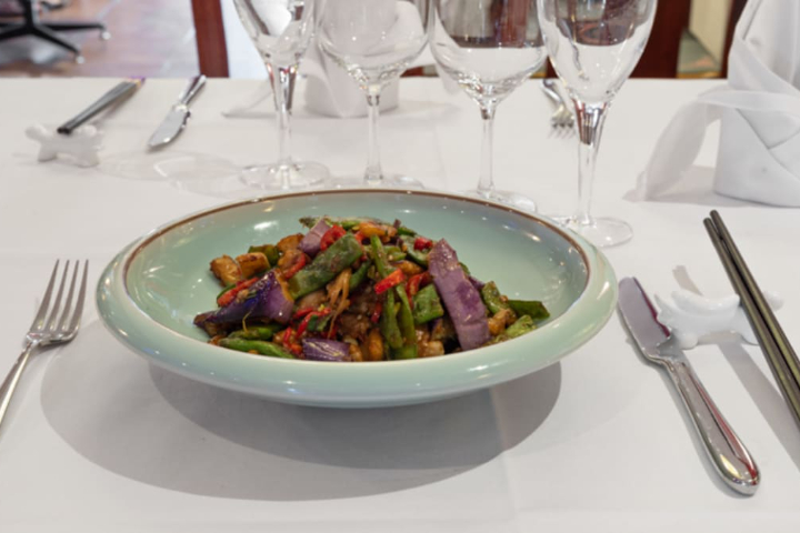 93. Eggplant with Ground Pork - Mont Blanc 7 Restaurant chinois 鸿运餐厅