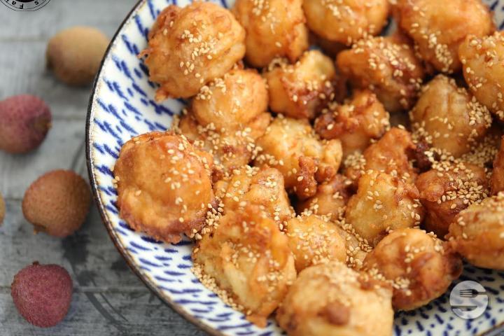 110D. Lychee Doughnut - Mont Blanc 7 Restaurant chinois 鸿运餐厅