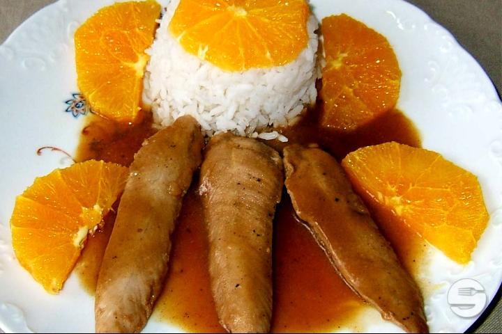 62. Canard à l'orange - Mont Blanc 7 Restaurant chinois 鸿运餐厅