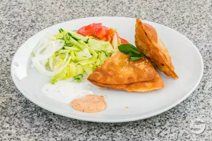 Vegetarian pakora - Pakistani Dhaba