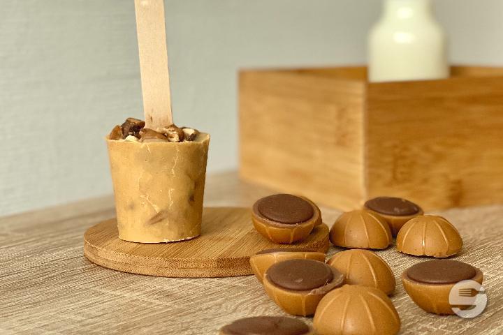Chocolat au Caramel avec Toffiffee - WhooFy Gaufres