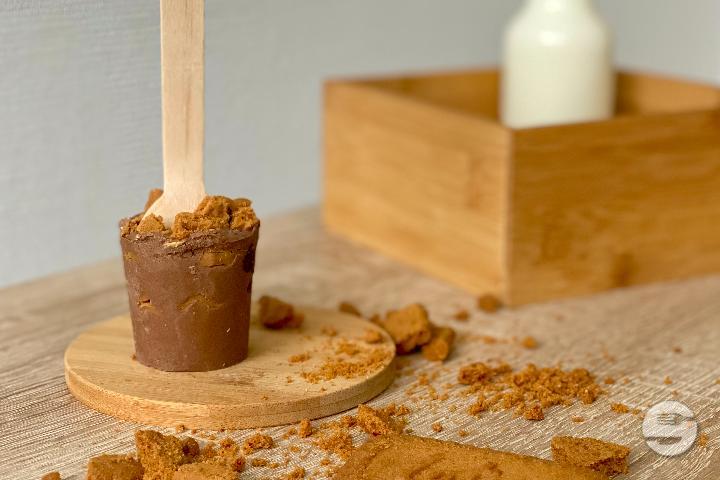 Chocolat au Lait avec Biscuits Lotus - WhooFy Gaufres