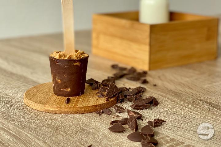 Chocolat Marron avec Beurre de Cacahuète - WhooFy Gaufres
