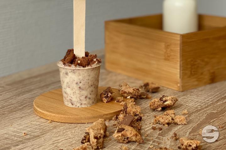 Chocolat Blanc avec Cookies - WhooFy Gaufres