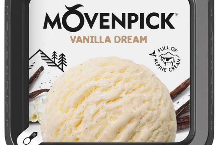 Movenpick Vanilla 165ml - WhooFy Gaufres