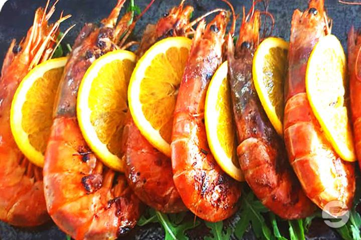 Gamberoni alla Griglia - Exclusive Ristorante Pizzeria