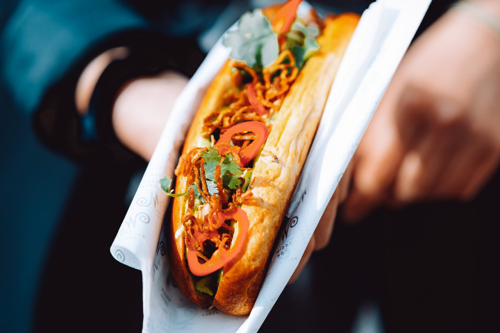 Pork Belly Bun - Streetfood by Stefan Heilemann
