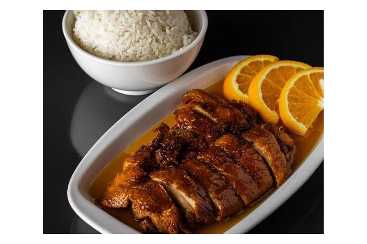 Ente an feiner Orangensauce - Singapore Restaurant