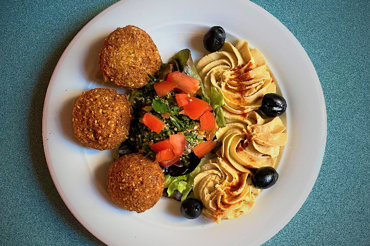 Assiette falafels, salade et hommos - Burger4you