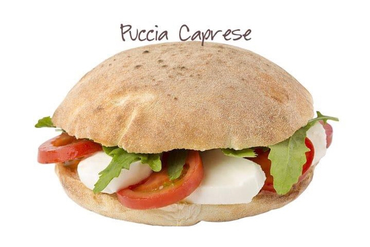 Puccia Caprese - Italia bistro to go Lisa