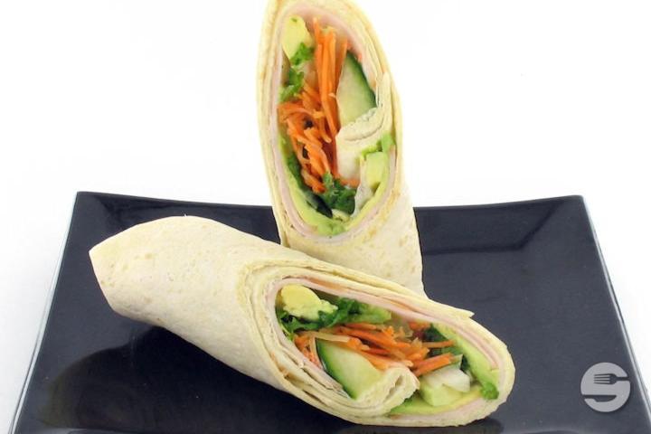 Royalwrap Turkey, Avocado and Crudités - Zo'Gut