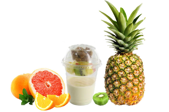 Yogourt, Fruits Frais et Céréales "craquant de chocolat" - Zo'Gut