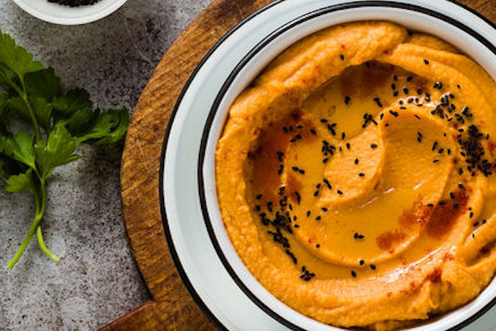Houmous Spicy 100% Naturel avec pains libanais - Zo'Gut