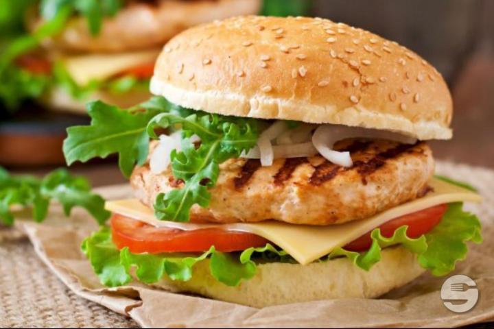 Chicken Burger - Mr. Chicken