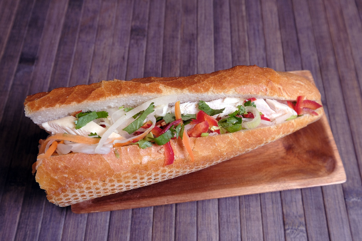 Roasted Chicken Banh-Mi - Wawa's Asian Kitchen