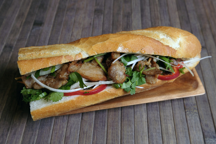 Vietnamese BBQ Pork Banh-Mi - Wawa's Asian Kitchen