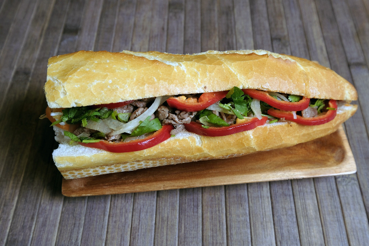 Stir Fried Beef Banh-Mi - Wawa's Asian Kitchen