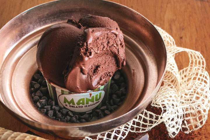 Chocolate Ice Cream - Manu Gelato
