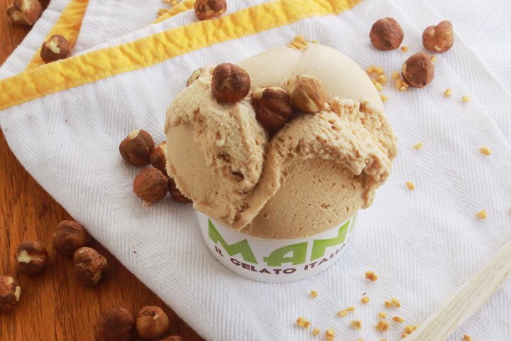 Hazelnut Ice Cream - Manu Gelato