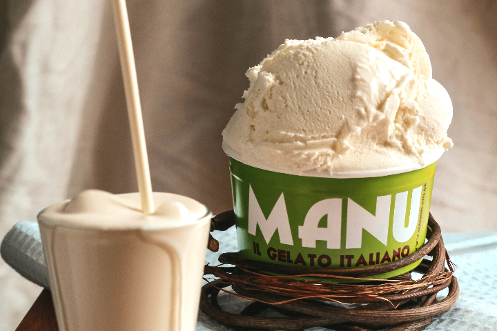 Fior di Latte Ice Cream - Manu Gelato