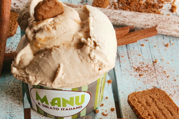 Speculoos Ice Cream - Manu Gelato