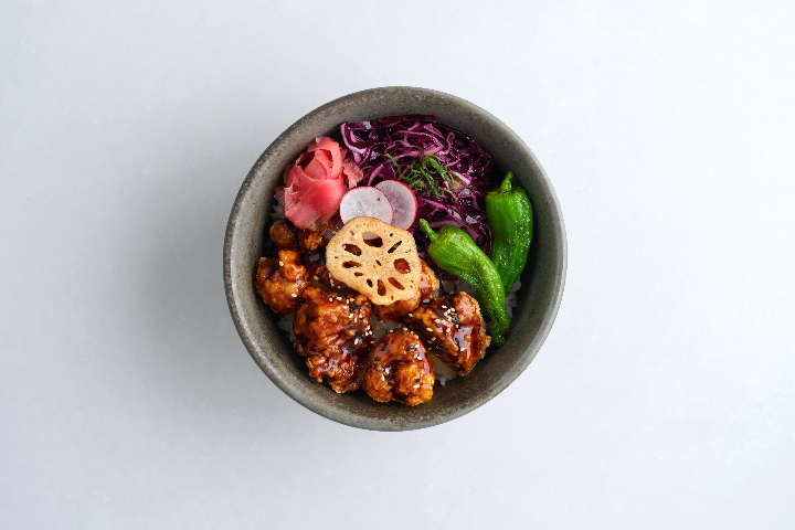 Veggie Karaage Don - MARU