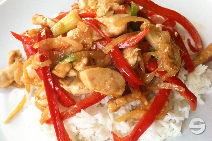 Ginger Stir-Fry - TomSab Thaï Restaurant