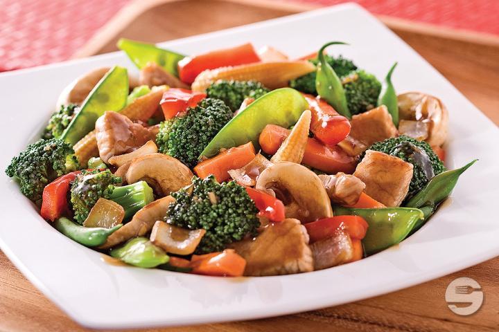 Vegetable Stir-Fry - TomSab Thaï Restaurant