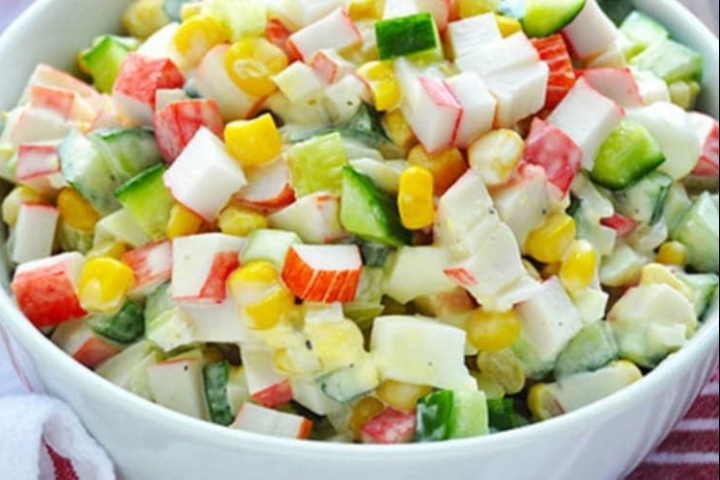 Salade au surimi - Maison 66