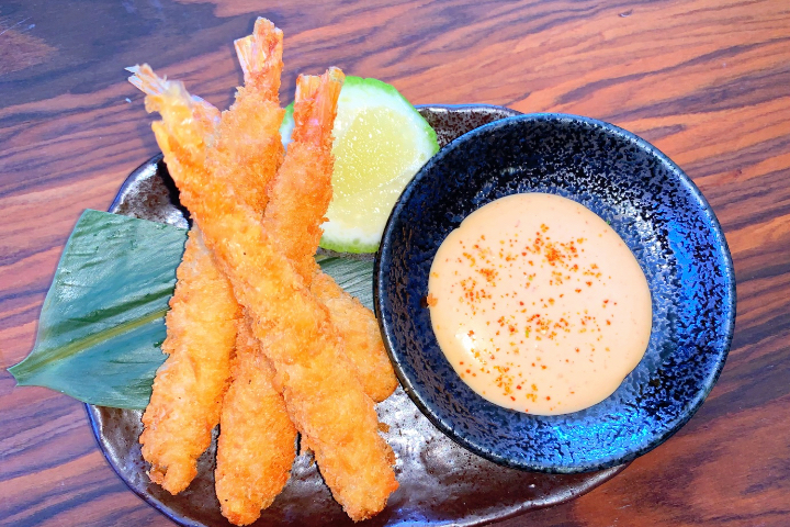 Shrimps Tempura - Kantō Sushi