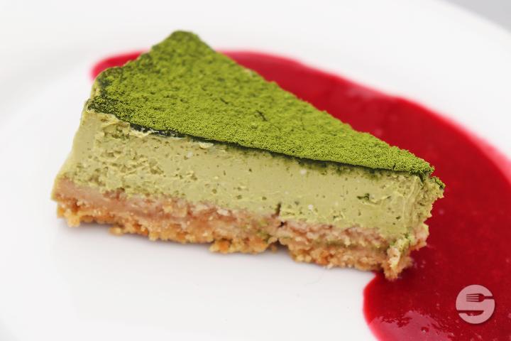 Matcha Green Tea Cheesecake - Sakura Sushi Restaurant