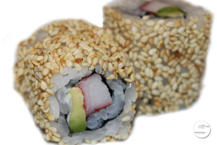 442. Uramaki California Avocado and Surimi - Sakura Sushi Restaurant