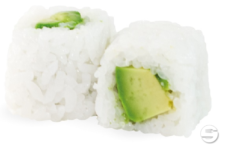 504. White Maki Avocado Cheese - Sakura Sushi Restaurant
