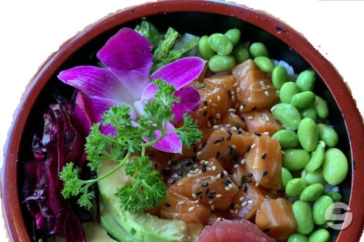 Salmon Poke Bowl - Sakura Sushi Restaurant