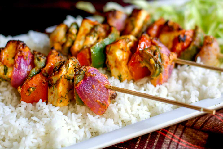 Paneer Saslik - Indian BBQ Restaurant Zürich Wipkingen