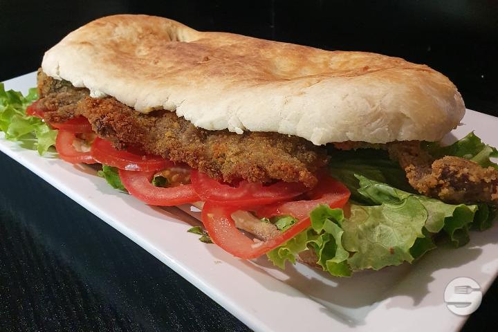 Beef Milanesa Sandwich - Routes Argentines