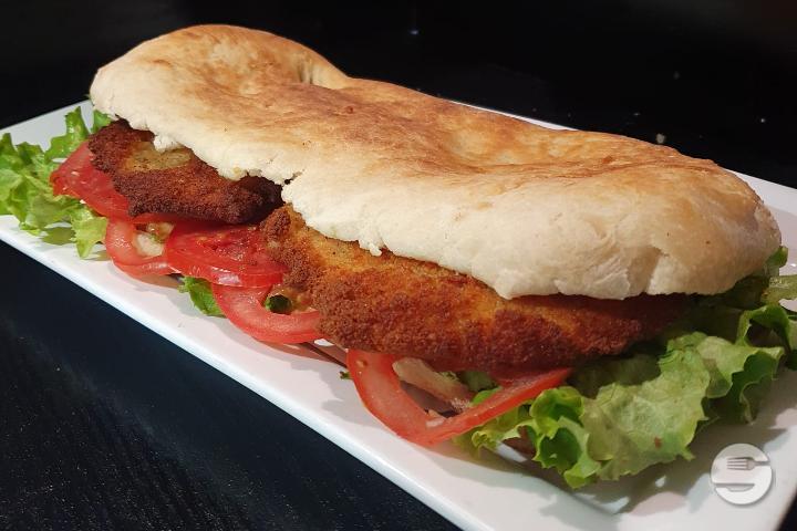 Chicken Milanesa Sandwich - Routes Argentines