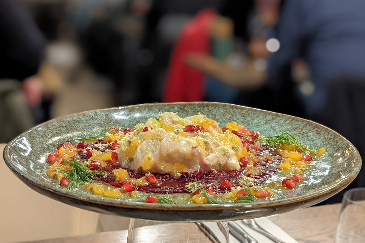 Hiver 2021-22 | CEVICHE DE DAURADE AUX FRUITS EXOTIQUES - Les Tilleuls