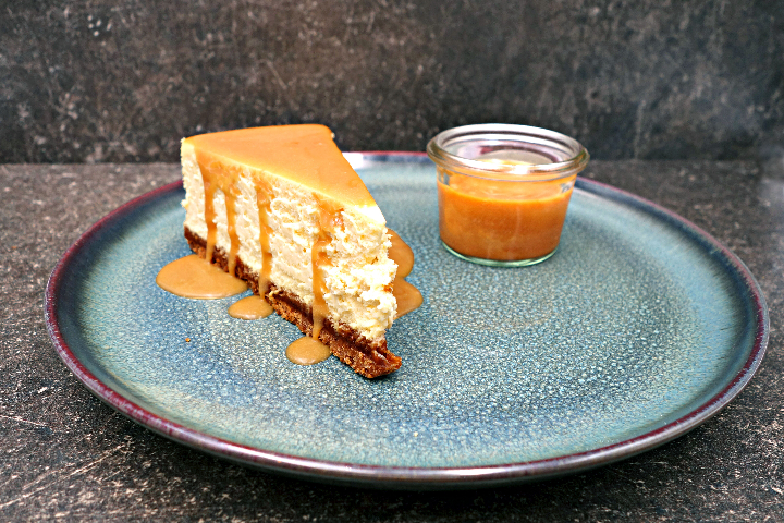 NEW-YORK CHEESECAKE AU CARAMEL BEURRE SALÉ - Les Tilleuls
