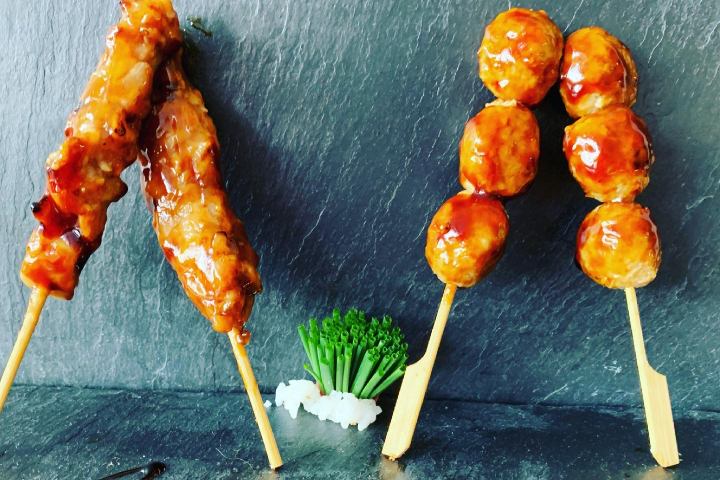 Yakitori boulettes de poulet - Kayto