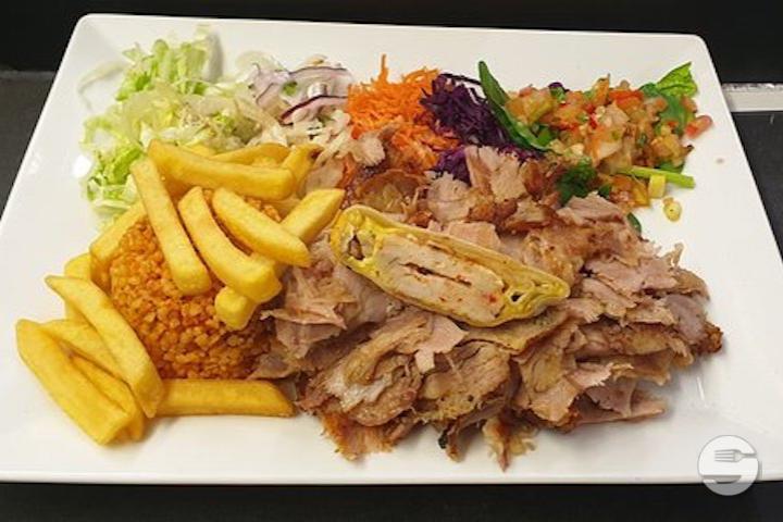 Kebab Plate - Restaurant Code Bar