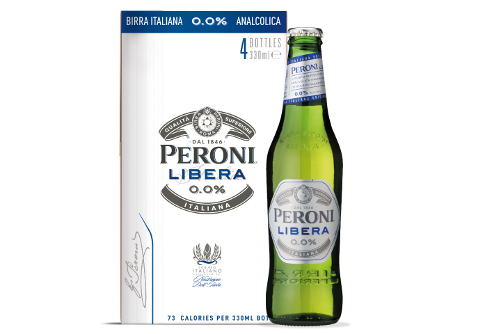 4-Pack Peroni Libera 0% - The Importer Collection