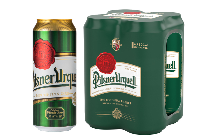 4-Pack Pilsner Urquell (cans) - The Importer Collection