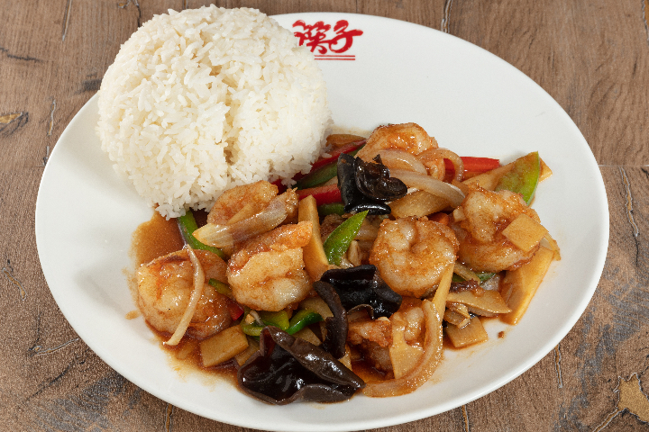 Bambussprossen und Chinesischen Pilzen - Restaurant Chopstick