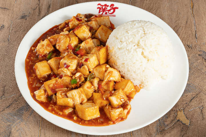 Ma Po Tofu mit Fleisch - Restaurant Chopstick