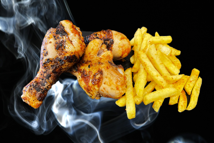 Grilled chicken legs - Essä Mässe